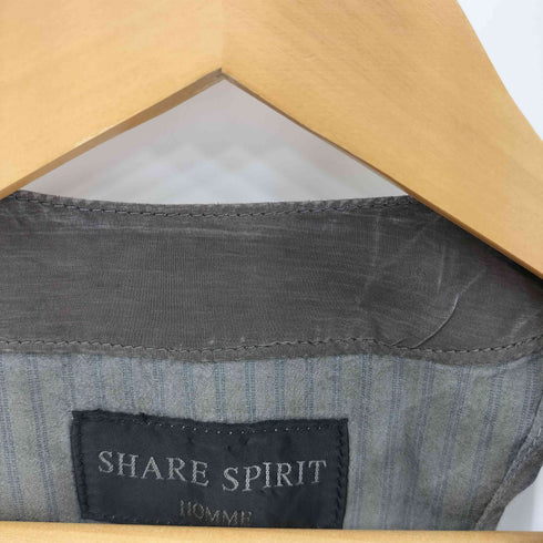 シェアースピリット SHARE SPIRIT HOMME シンチバック ロング ベスト ジレ Y2K メンズ JPN:M