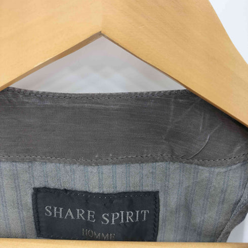 シェアースピリット SHARE SPIRIT HOMME シンチバック ロング ベスト ジレ Y2K メンズ JPN:M