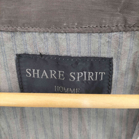 シェアースピリット SHARE SPIRIT HOMME シンチバック ロング ベスト ジレ Y2K メンズ JPN:M