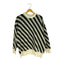 レアセル rehacer Slash Border Wide Knit Sweater スラッシュボーダー ワイドニット メンズ JPN:L
