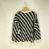 レアセル rehacer Slash Border Wide Knit Sweater スラッシュボーダー ワイドニット メンズ JPN:L