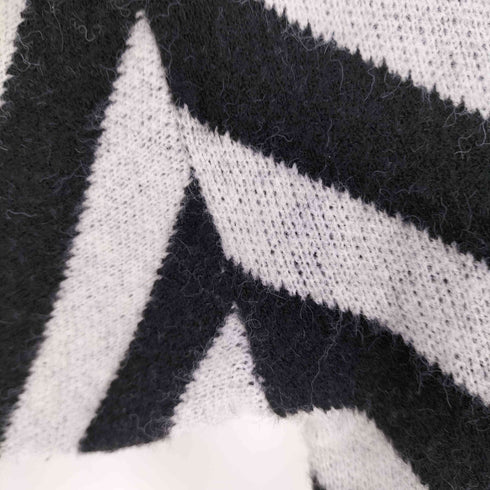 レアセル rehacer Slash Border Wide Knit Sweater スラッシュボーダー ワイドニット メンズ JPN:L