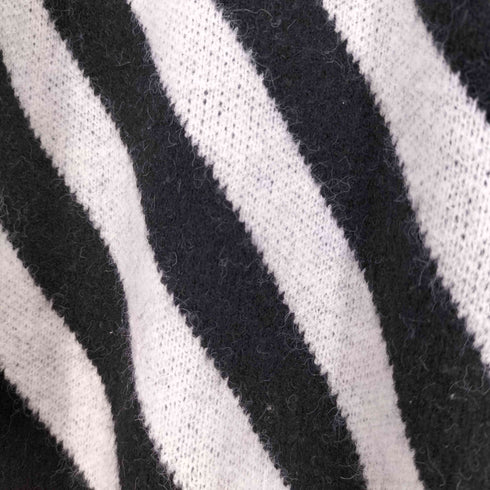 レアセル rehacer Slash Border Wide Knit Sweater スラッシュボーダー ワイドニット メンズ JPN:L