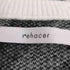 レアセル rehacer Slash Border Wide Knit Sweater スラッシュボーダー ワイドニット メンズ JPN:L