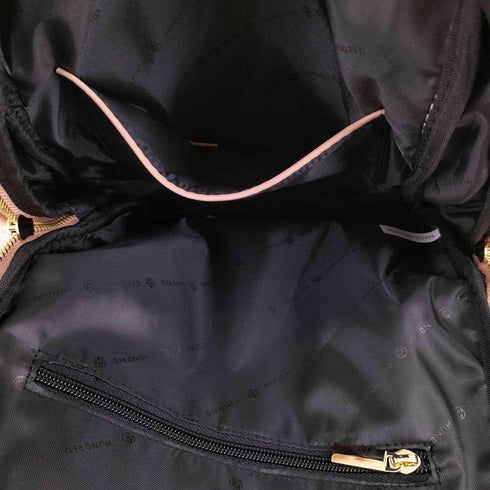 hund red 異素材切り替え バックパック レディース
