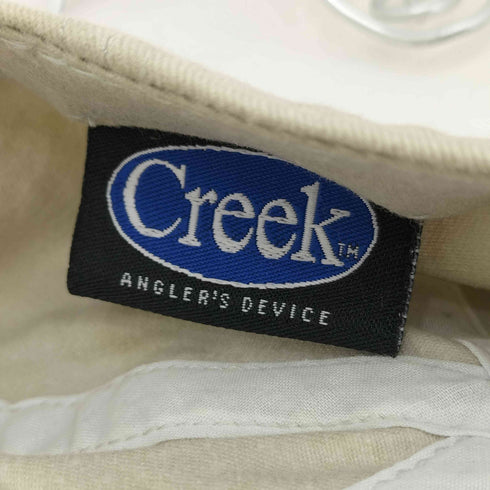 Creek フィッシュ 刺繍 ロゴ キャップ メンズ