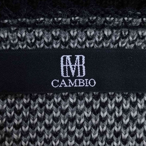 カンビオ CAMBIO オーバーサイズアーガイルカーディガン メンズ JPN:S