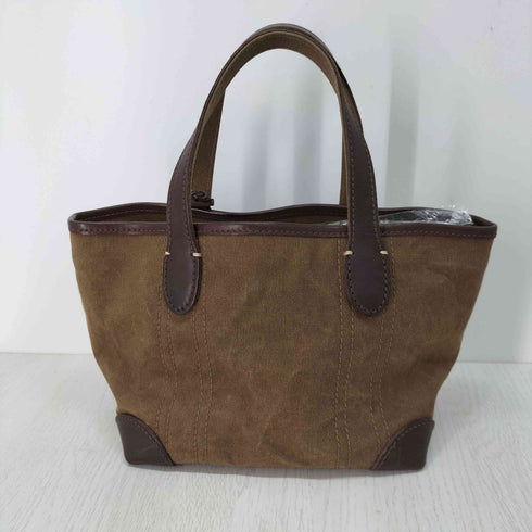 ゲンテン genten レザーコンビ キャンパス地 トートバッグ レディース ONE SIZE