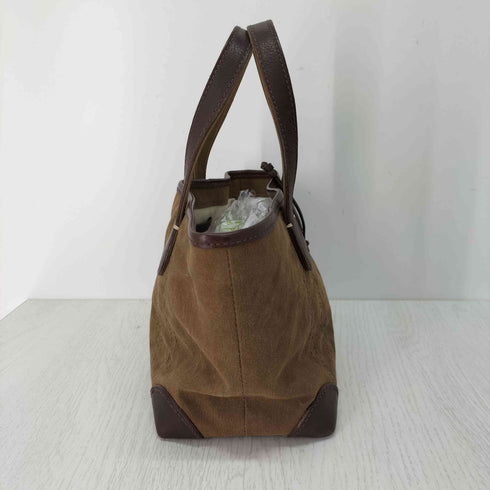ゲンテン genten レザーコンビ キャンパス地 トートバッグ レディース ONE SIZE