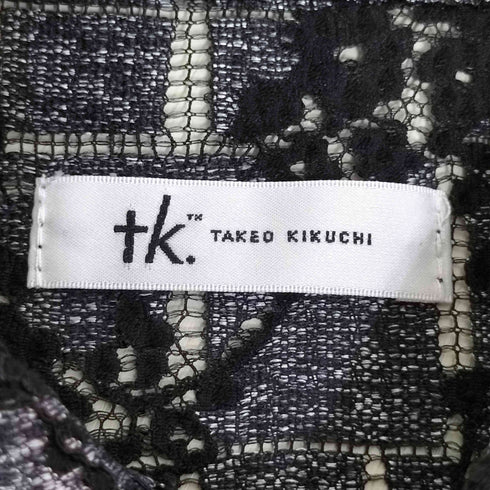 ティーケータケオキクチ tk. TAKEO KIKUCHI レースデザインシャツ メンズ JPN:M