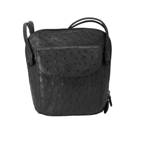 JRAタグ OSTRICH / オーストリッチ レザーショルダーバッグ レディース ONE SIZE