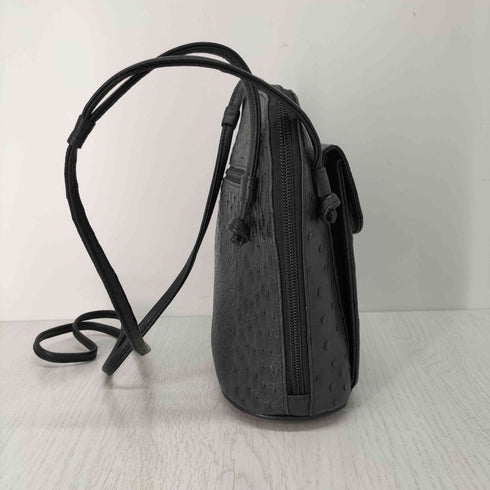 JRAタグ OSTRICH / オーストリッチ レザーショルダーバッグ レディース ONE SIZE