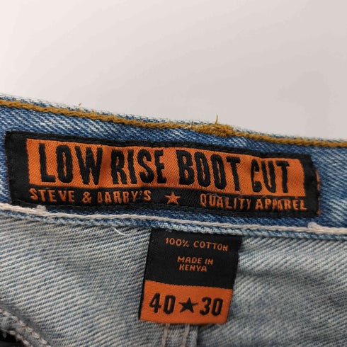 スティーブ バリース STEVE & BARRYS 90-00S LOW RISE BOOT CUT デニム パンツ メンズ 40×30