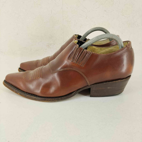adam's boots ウエスタンショートブーツ メンズ