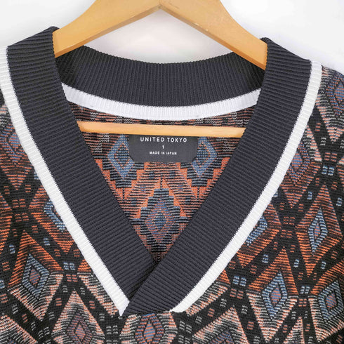 ユナイテッドトウキョウ UNITED TOKYO 19aw ウールシルクエスニックニット メンズ JPN:1