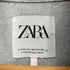ザラ ZARA ダメージ加工 クロップド デニムジャケット レディース import:M