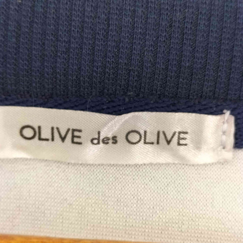 オリーブデオリーブ OLIVE des OLIVE レース刺繍 スウェット レディース FREE