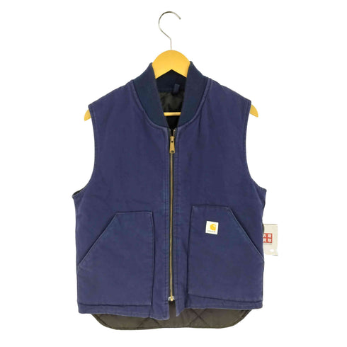 カーハート Carhartt USA製 裏地 キルティング ダック ベスト メンズ MEDIUM