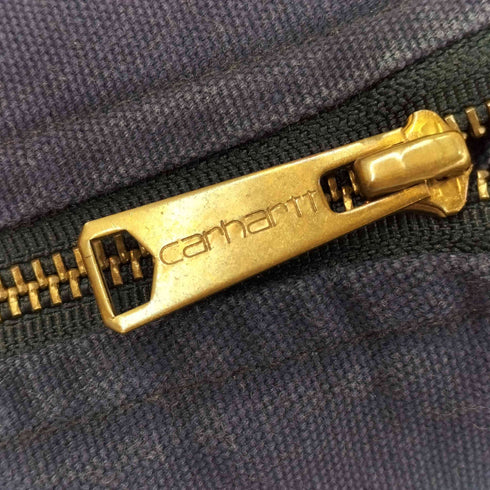 カーハート Carhartt USA製 裏地 キルティング ダック ベスト メンズ MEDIUM
