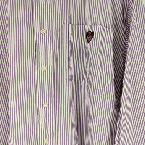 ラルフローレン RALPH LAUREN スモールポニー刺繍 L/S BD ストライプシャツ メンズ JPN:L