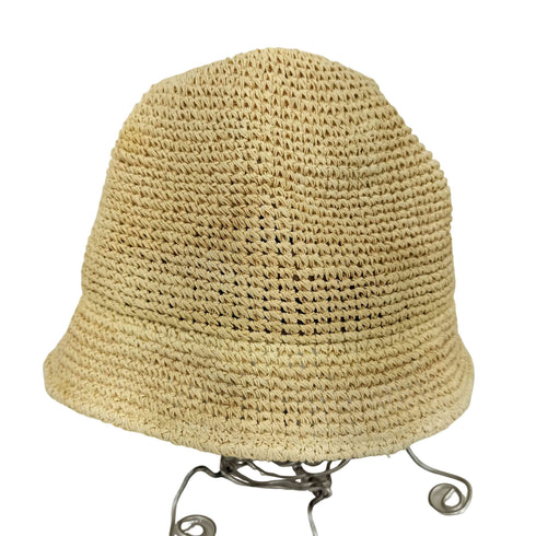 ノーロール NOROLL RAFFIA BUCKET HAT ラフィア バケットハット メンズ