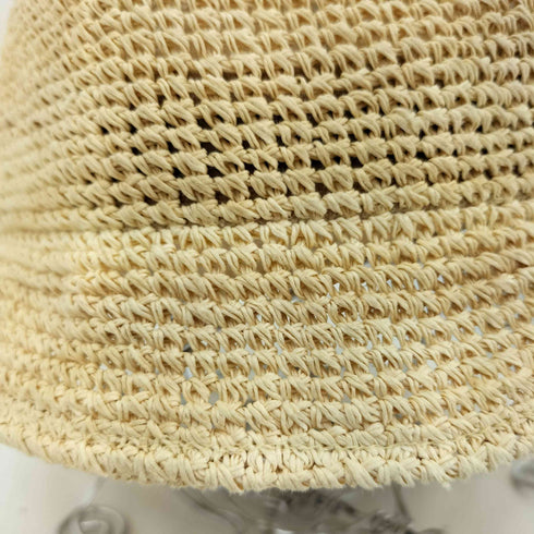 ノーロール NOROLL RAFFIA BUCKET HAT ラフィア バケットハット メンズ
