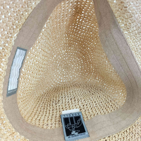 ノーロール NOROLL RAFFIA BUCKET HAT ラフィア バケットハット メンズ