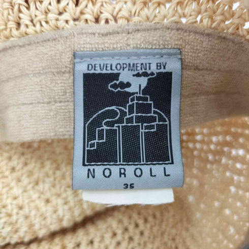 ノーロール NOROLL RAFFIA BUCKET HAT ラフィア バケットハット メンズ