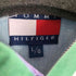 トミーヒルフィガー TOMMY HILFIGER エンブレム ロゴ 刺繍 マルチ ストライプ コットン ボタンダウン シャツ ビックサイズ メンズ import:L