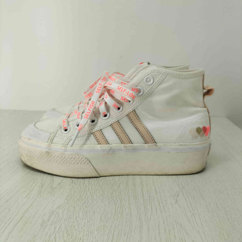 アディダスオリジナルス adidas Originals Nizza Platform Mid Self-Love Not Selfish レディース JPN:24