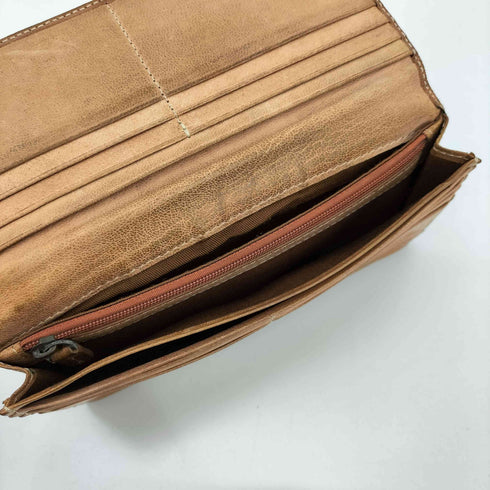 Snobbist スノビスト ラクダ ロゴ 刻印 REAL CAMEL SKN リアル キャメル スキン レザー 長財布 メンズ