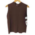 ハンドバーク handvaerk 60/2 BOTTLE NECK SLEEVELESS T-SHIRT ボトルネックノースリーブTシャツ レディース