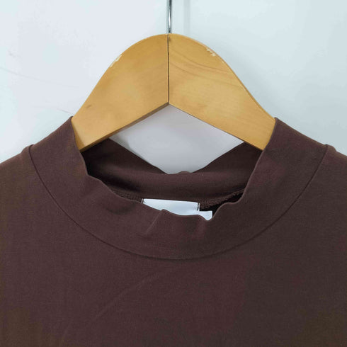 ハンドバーク handvaerk 60/2 BOTTLE NECK SLEEVELESS T-SHIRT ボトルネックノースリーブTシャツ レディース