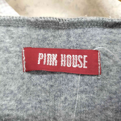 ピンクハウス PINK HOUSE タオル地 フーディオールインワン レディース