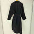 ブラックバイマウジー BLACK by moussy メルトンロングスリットコート レディース FREE
