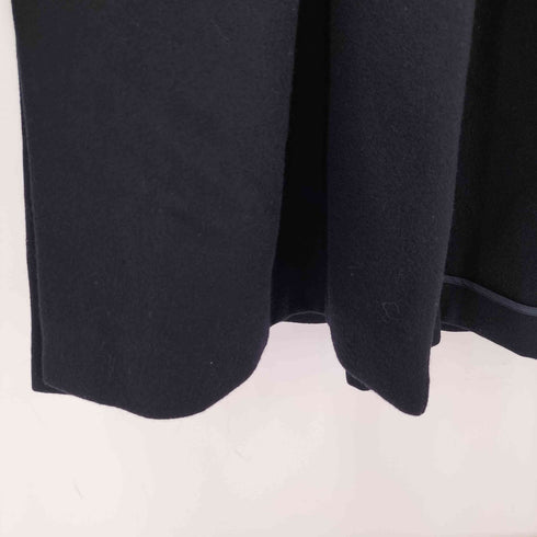 ブラックバイマウジー BLACK by moussy メルトンロングスリットコート レディース FREE