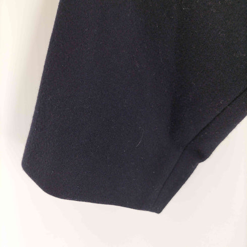 ブラックバイマウジー BLACK by moussy メルトンロングスリットコート レディース FREE