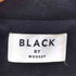 ブラックバイマウジー BLACK by moussy メルトンロングスリットコート レディース FREE
