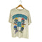 ヘインズ Hanes 90s- USA製 FOUR BASIC FOOD GROUPS フロントプリントクルーネックTシャツ メンズ XL