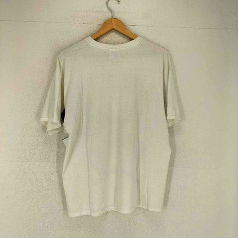 ヘインズ Hanes 90s- USA製 FOUR BASIC FOOD GROUPS フロントプリントクルーネックTシャツ メンズ XL