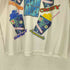 ヘインズ Hanes 90s- USA製 FOUR BASIC FOOD GROUPS フロントプリントクルーネックTシャツ メンズ XL