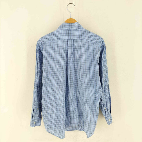 ポロバイラルフローレン Polo by RALPH LAUREN BLAIRE ポニー刺繍 チェック BD シャツ メンズ import:S