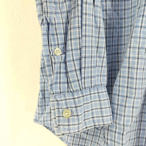 ポロバイラルフローレン Polo by RALPH LAUREN BLAIRE ポニー刺繍 チェック BD シャツ メンズ import:S
