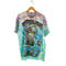 フルーツオブザルーム FRUIT OF THE LOOM 90s USA製 1993 袖裾シングル タイダイ柄 SHIPS OF FOOLS 両面プリントバンドTシャツ メンズ XL