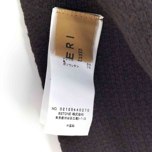 アメリアンドレスド AMERI UNDRESSED カシュクールニットビスチェ レディース