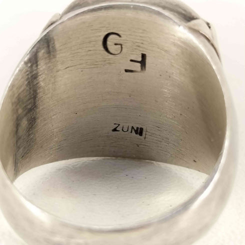 ZUNI ズニ族 FG刻印 ターコイズ リング メンズ 20号