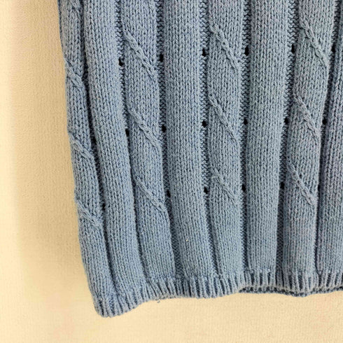 モルガン MORGAN 90S ケーブル ニット ベスト レディース