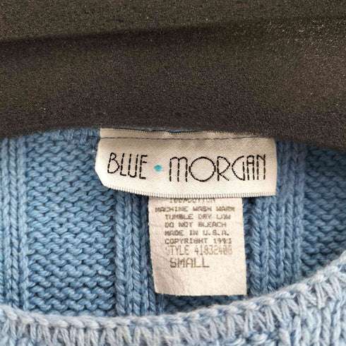 モルガン MORGAN 90S ケーブル ニット ベスト レディース