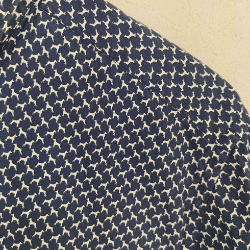 sartoria italiana L/S slim fit 犬柄シャツ メンズ 40