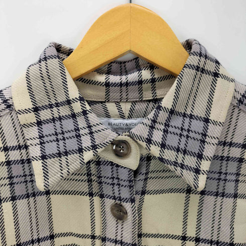 ビューティーアンドユースユナイテッドアローズ BEAUTY & YOUTH UNITED ARROWS コットンチェックビッグシャツ レディース
